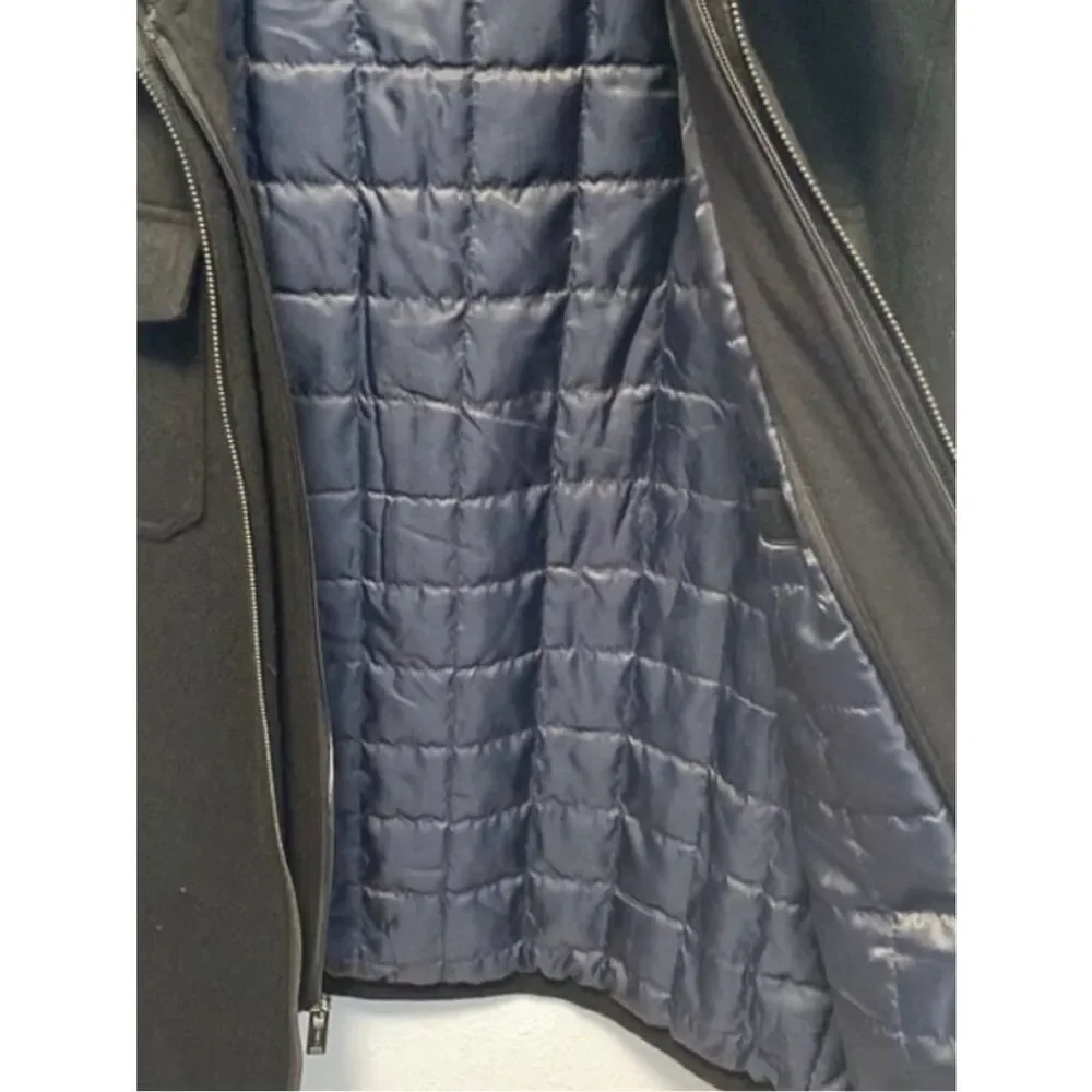 GUESS Men’s Wool Blend‎ Jacket with Hood – Size XXL 🖤